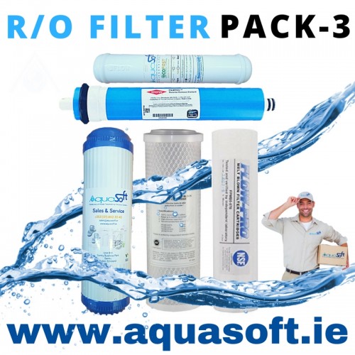 5 Stage Reverse Osmosis Filter - Pack 3
